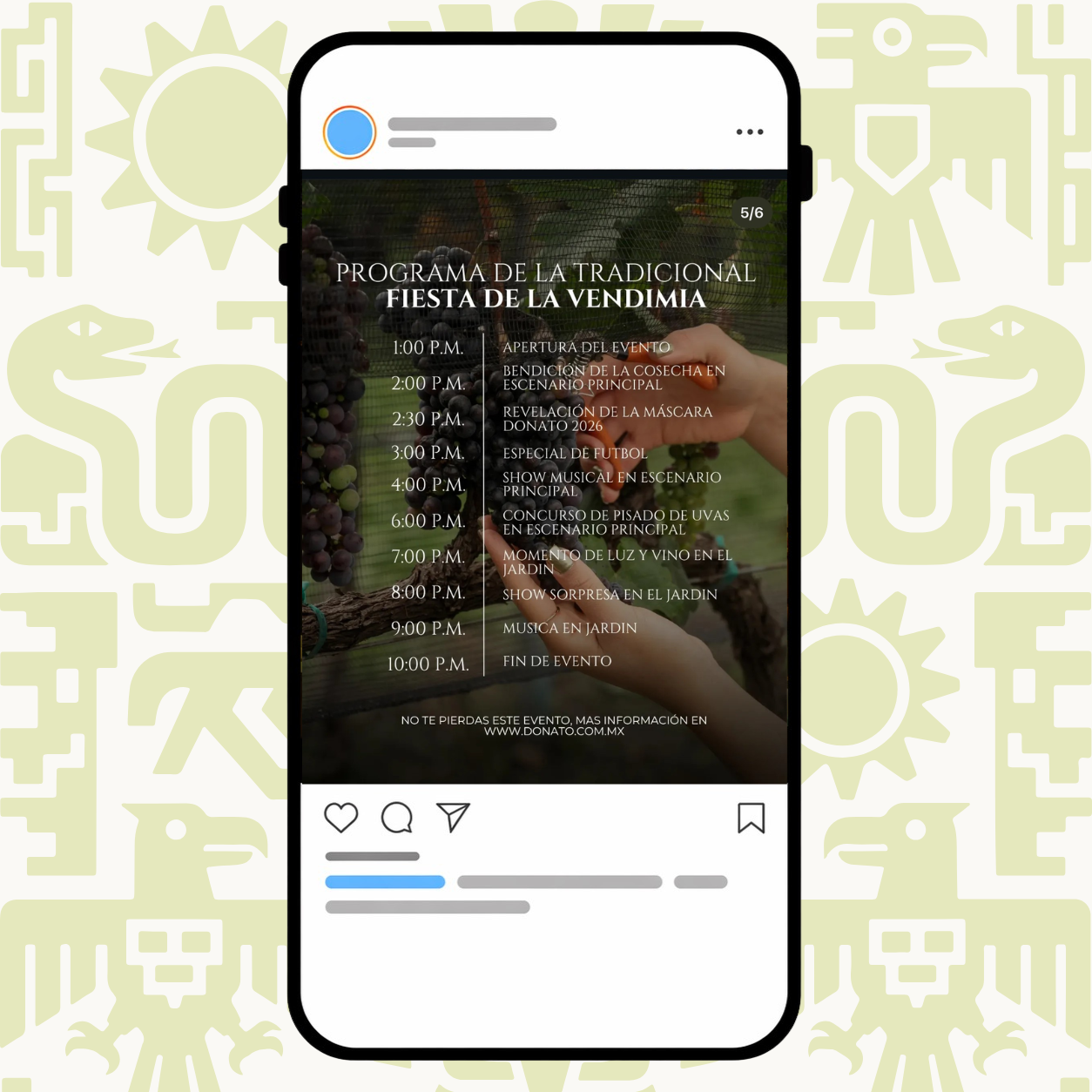 Carrusel en Instagram